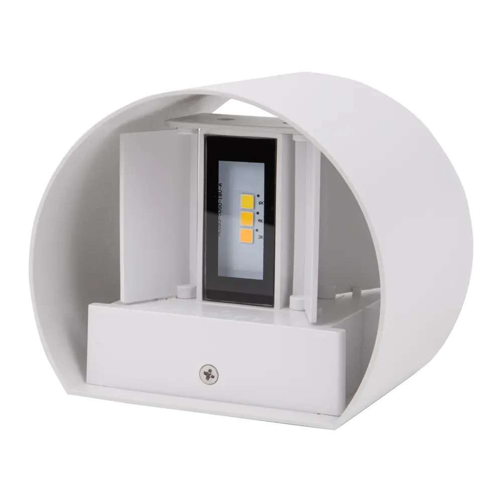 Фото 9 Архитектурный накладной светодиодный cветильник ULU-S56B-2x3W с переключателем цвета свечения 3000К/4000К/6000К IP 65 Корпус белый TM Uniel Фото 9 Архитектурный накладной светодиодный cветильник ULU-S56B-2x3W с переключателем цвета свечения 3000К/4000К/6000К IP 65 Корпус белый TM Uniel