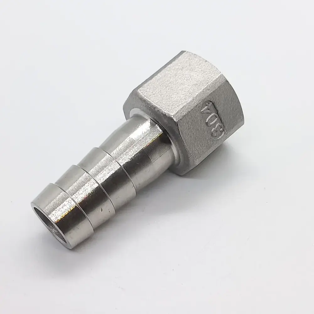 Фото Штуцер для шланга Ifitting 3/8"x17 ВР нержавеющая сталь MG-PBrmF10x12/4 Фото Штуцер для шланга Ifitting 3/8"x17 ВР нержавеющая сталь MG-PBrmF10x12/4