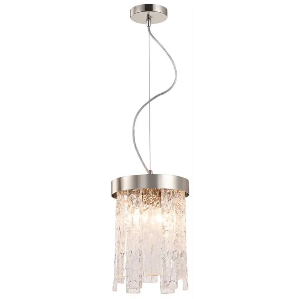 Фото 3 Светильник подвесной Stilfort Frostyle Sf2155-11-02p 2 лампы 5 м² цвет хром Фото 3 Светильник подвесной Stilfort Frostyle Sf2155-11-02p 2 лампы 5 м² цвет хром