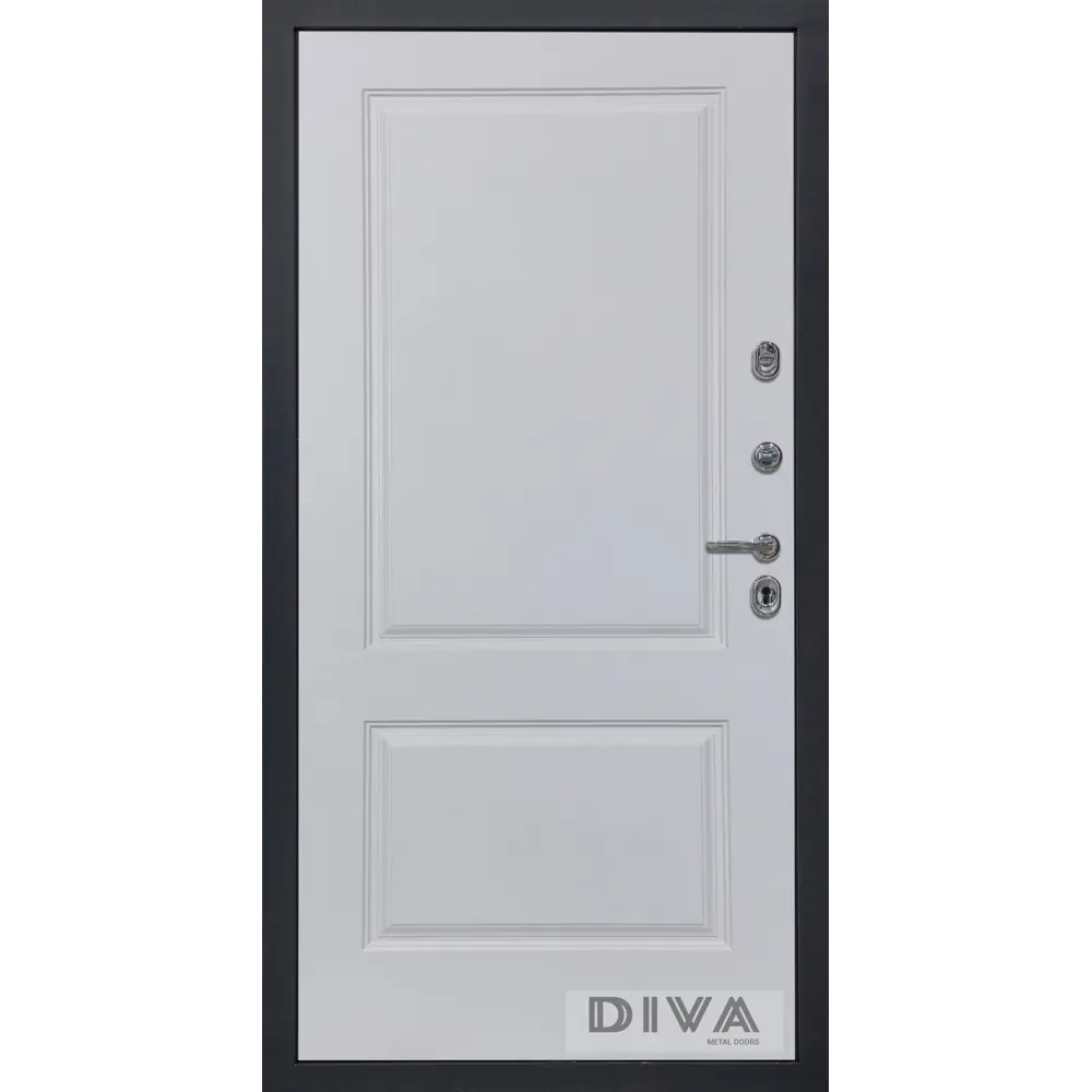 Фото 2 Входная дверь Diva МД-39 УТ-00075452 205x96см правый белая Фото 2 Входная дверь Diva МД-39 УТ-00075452 205x96см правый белая