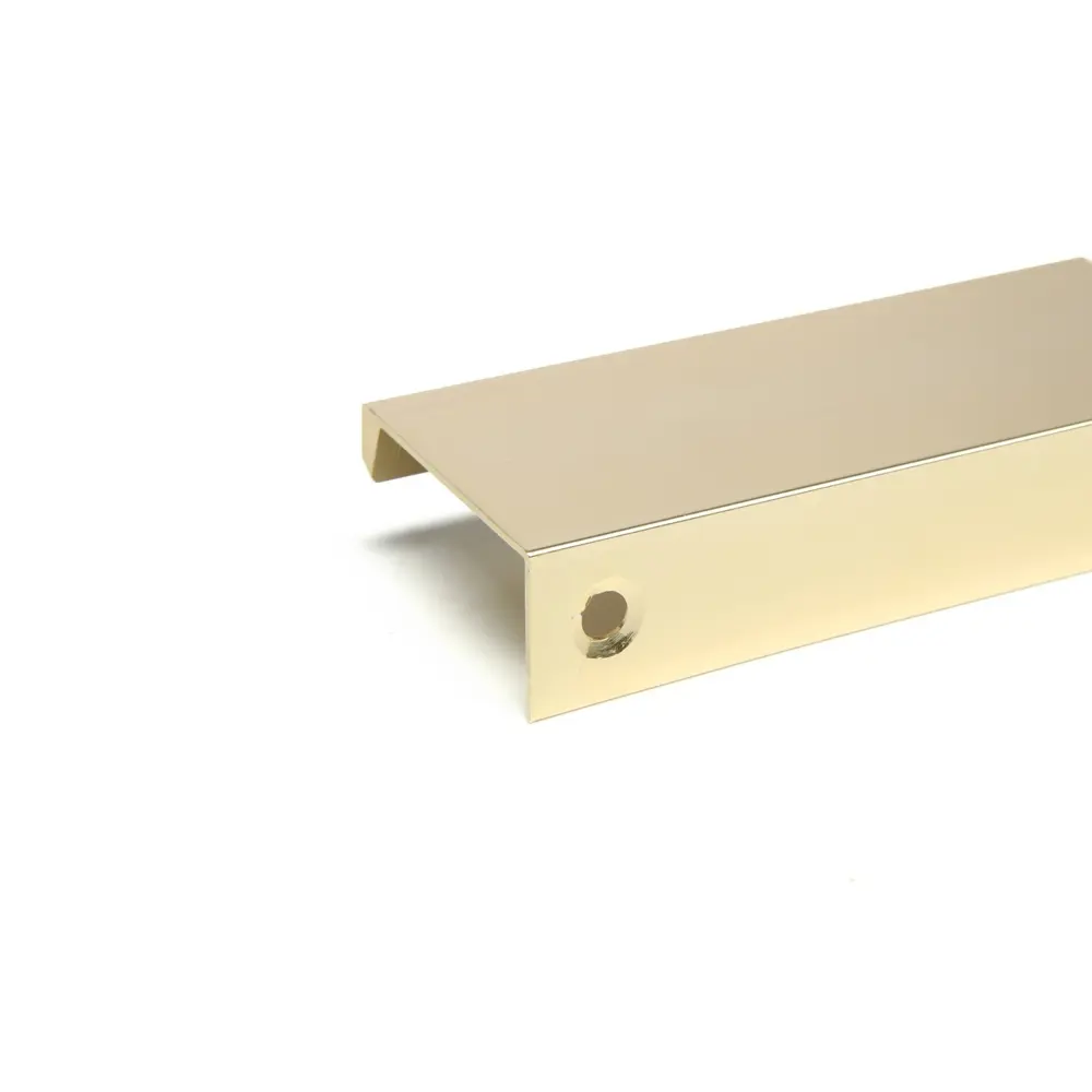 Фото 5 Мебельная ручка-профиль L=80 м/о 64 сатиновое золото комплект 4 шт Фото 5 Мебельная ручка-профиль L=80 м/о 64 сатиновое золото комплект 4 шт