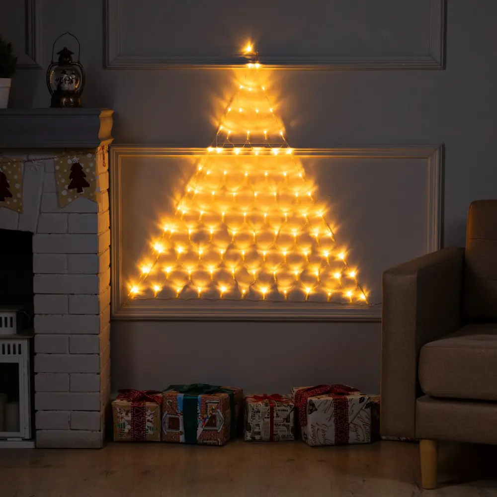 Фото 2 Электрогирлянда комнатная Luazon lighting 9642116 сеть 1x1 м 90 ламп прозрачный 8 режимов работы Фото 2 Электрогирлянда комнатная Luazon lighting 9642116 сеть 1x1 м 90 ламп прозрачный 8 режимов работы