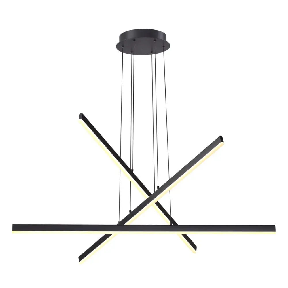 Фото 2 Светильник подвесной светодиодный Odeon Light Od_3890_48l 18 м² нейтральный белый свет цвет черный Фото 2 Светильник подвесной светодиодный Odeon Light Od_3890_48l 18 м² нейтральный белый свет цвет черный