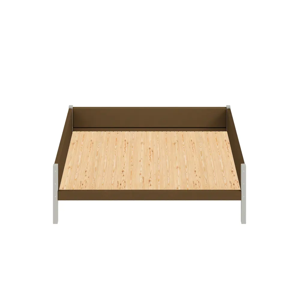 Фото 4 Кровать Solarius Тахта двуспальная мягкая 1645 130 x 63 x 210 см дерево цвет коричневый/платиновый Фото 4 Кровать Solarius Тахта двуспальная мягкая 1645 130 x 63 x 210 см дерево цвет коричневый/платиновый