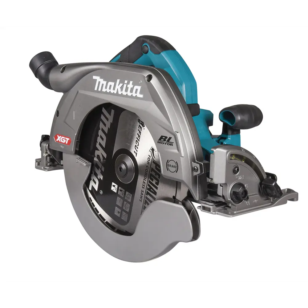 Фото Пила циркулярная аккумуляторная бесщеточная Makita XGT HS011GZ, 40 В Li-Ion 260 мм, без АКБ и ЗУ Фото Пила циркулярная аккумуляторная бесщеточная Makita XGT HS011GZ, 40 В Li-Ion 260 мм, без АКБ и ЗУ