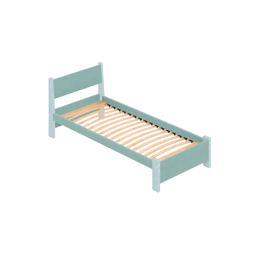 Фото Кровать Solarius Мишка орто основание 100 x 80 x 200 см дерево цвет тиффани;голубой Фото Кровать Solarius Мишка орто основание 100 x 80 x 200 см дерево цвет тиффани;голубой