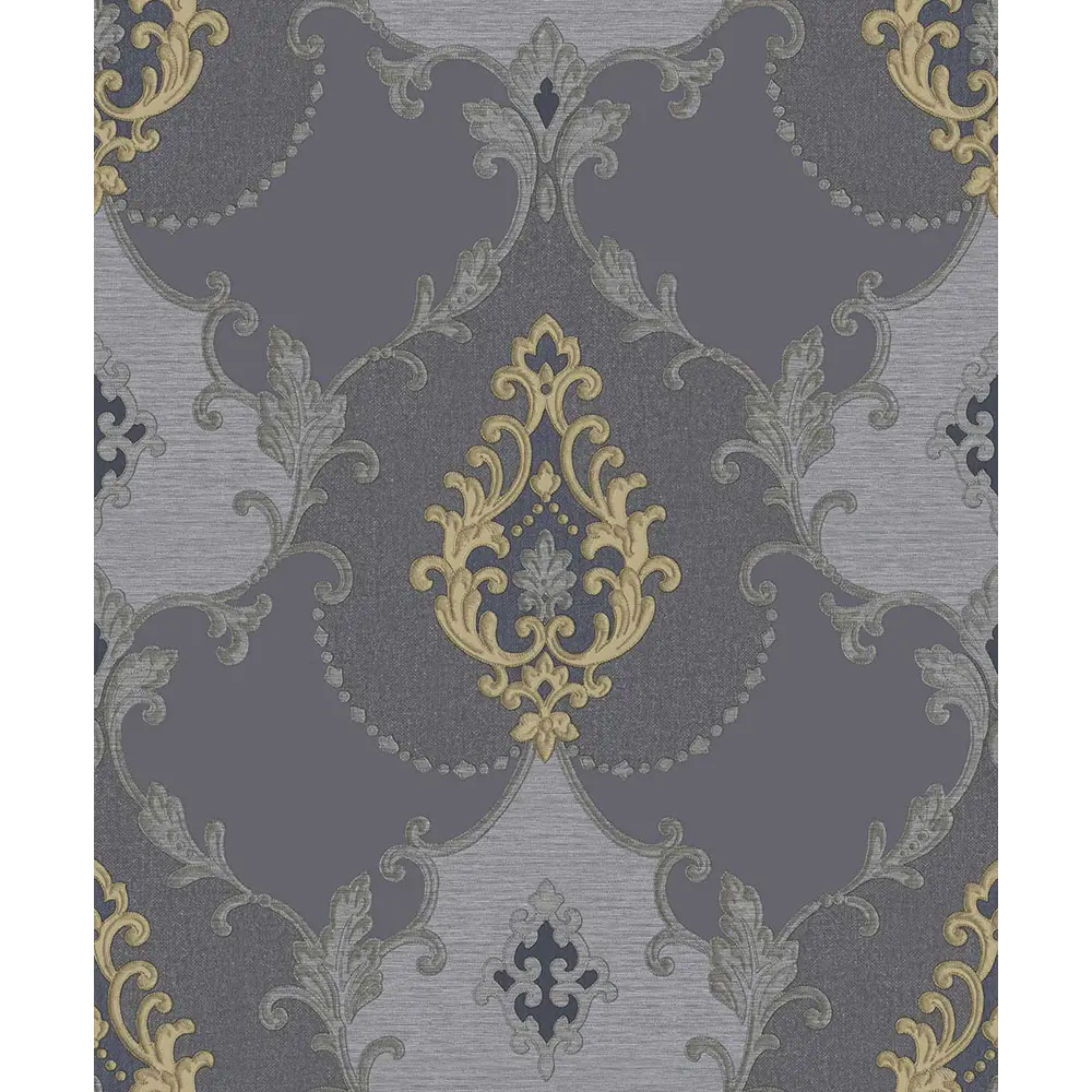 Фото 2 Обои флизелиновые Grandeco Nuances серые 0.53 м NU 3307 Фото 2 Обои флизелиновые Grandeco Nuances серые 0.53 м NU 3307