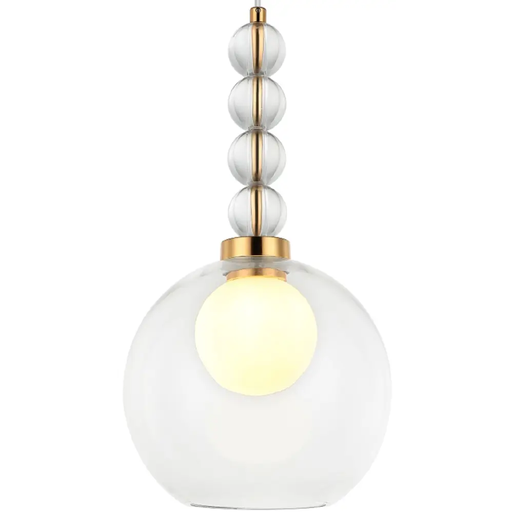 Фото 2 Светильник подвесной Stilfort Designo 2166-05-01p 1 лампа 2 м² цвет бронза