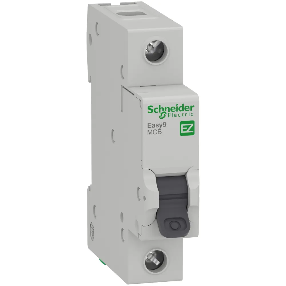 Фото Автоматический выключатель Schneider electric Easy9 1P C10 А 6 кА EZ9F56110 Фото Автоматический выключатель Schneider electric Easy9 1P C10 А 6 кА EZ9F56110
