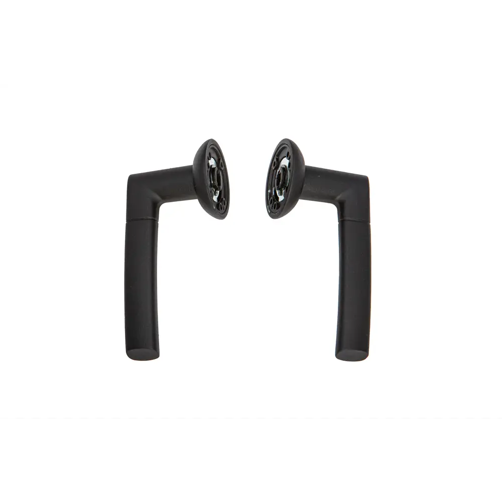 Фото 3 Дверная ручка без запирания Proffero LA-743 черный муар Фото 3 Дверная ручка без запирания Proffero LA-743 черный муар