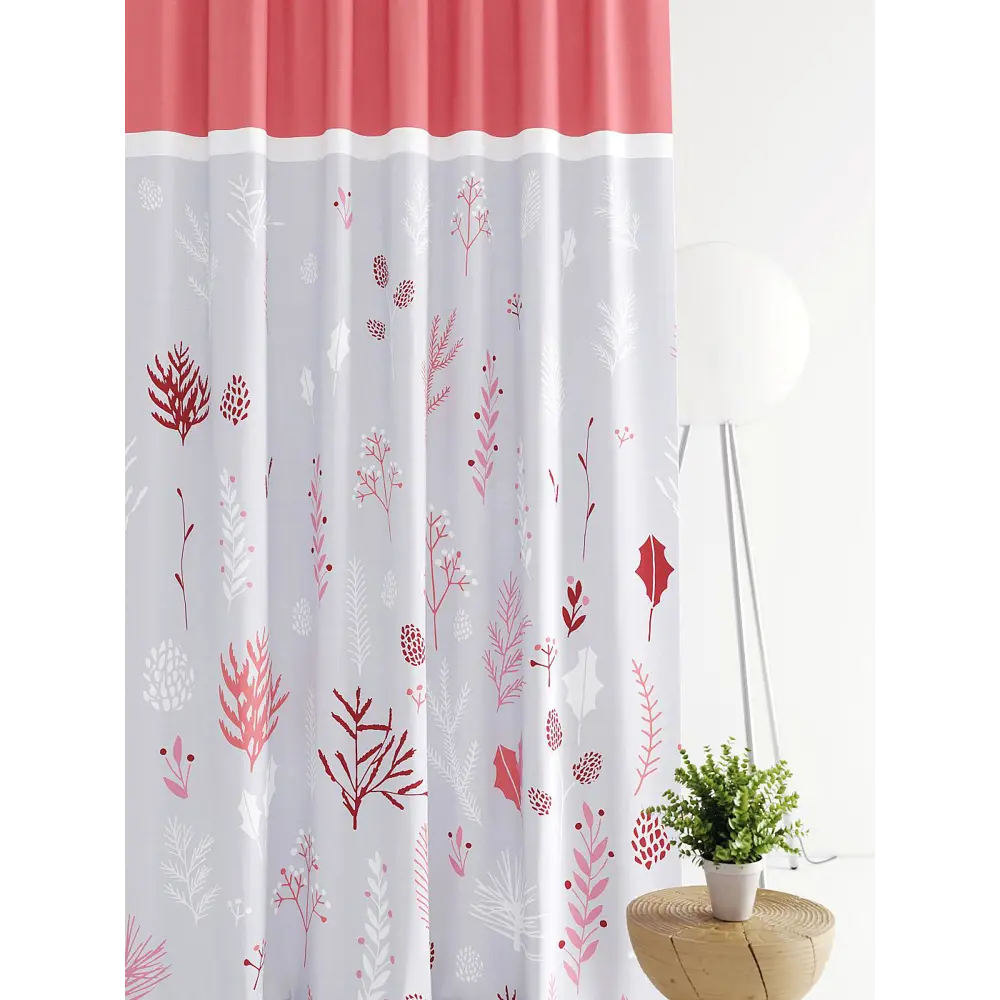 Фото 4 Штора на шторной ленте Comfy Way Линсти - 143 CW592143-270, 270x150 см, цвет коралл Фото 4 Штора на шторной ленте Comfy Way Линсти - 143 CW592143-270, 270x150 см, цвет коралл