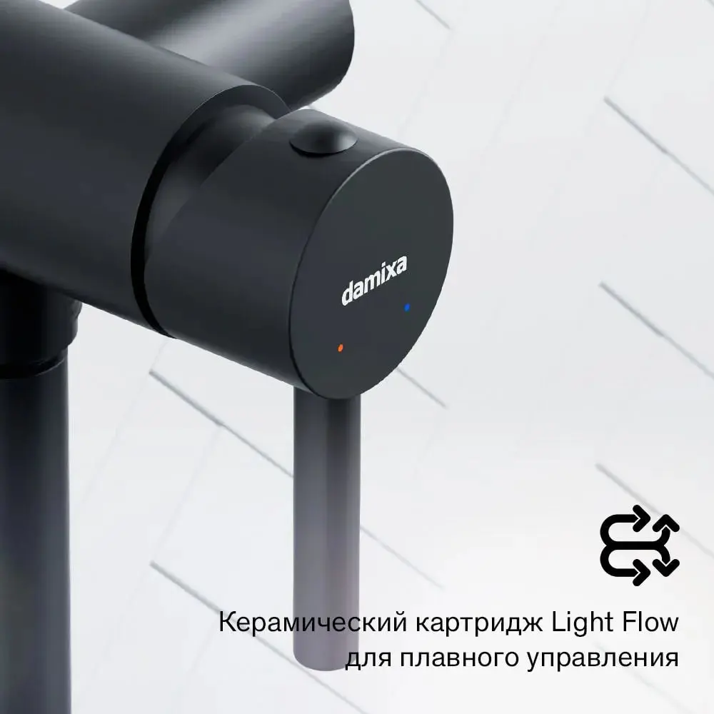 Фото 5 Смеситель для биде Damixa 211000300 с гигиеническим душем цвет Черный матовый Фото 5 Смеситель для биде Damixa 211000300 с гигиеническим душем цвет Черный матовый