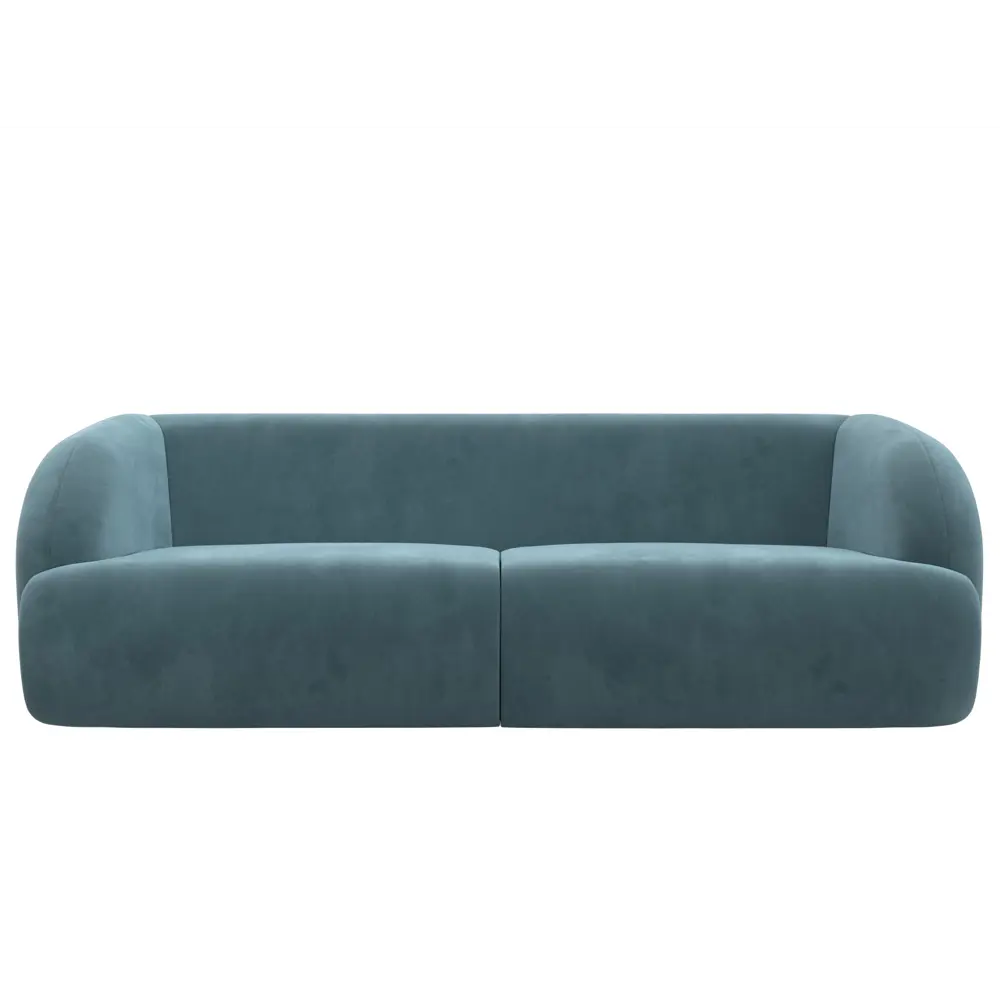 Фото 2 Диван прямой Лига-041 Лига диванов 122200 223x75x93 см велюр цвет бирюзовый Фото 2 Диван прямой Лига-041 Лига диванов 122200 223x75x93 см велюр цвет бирюзовый