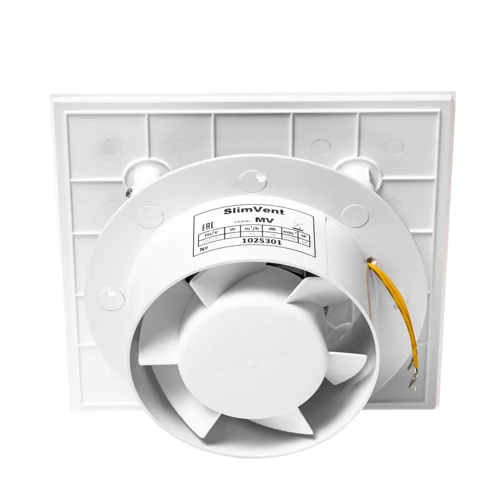 Фото 4 Вентилятор вытяжной накладной Slimvent МV D100 мм 29 дБ 90 м³/ч стекло цвет белый глянцевый Фото 4 Вентилятор вытяжной накладной Slimvent МV D100 мм 29 дБ 90 м³/ч стекло цвет белый глянцевый