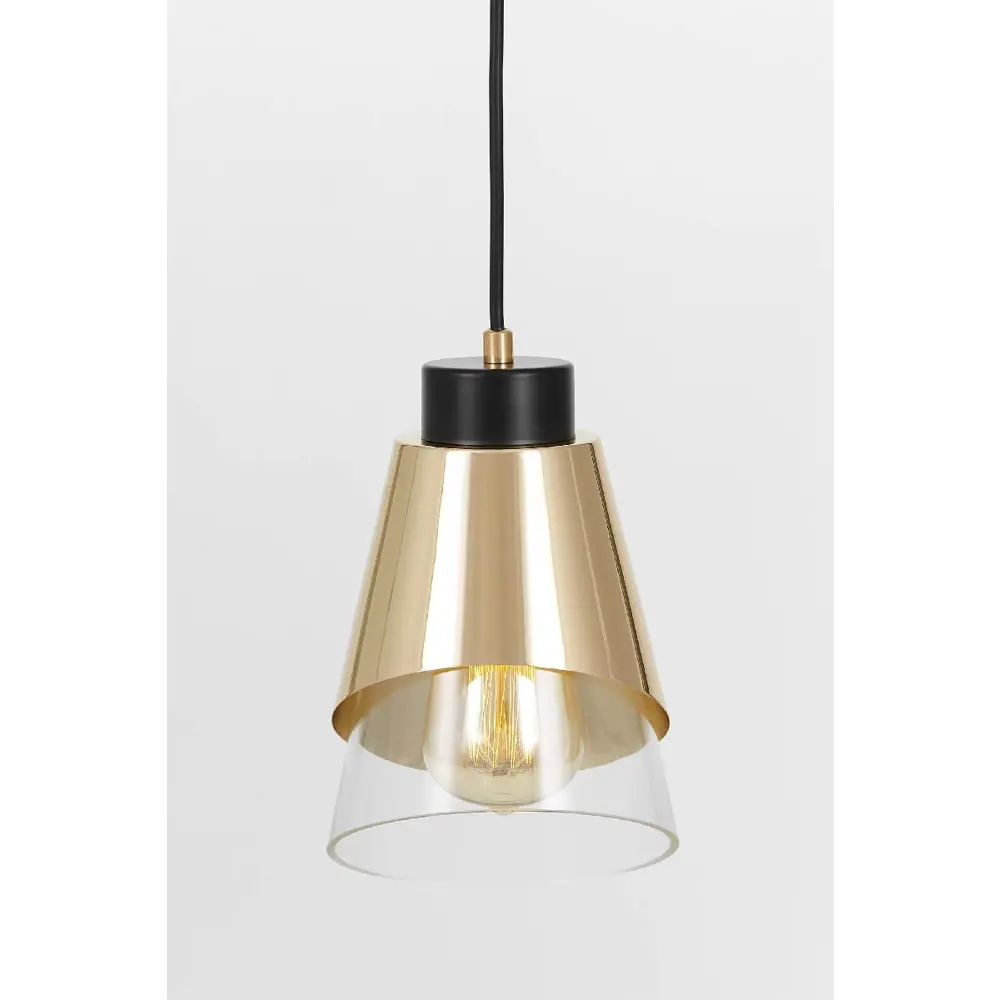 Фото 4 Светильник подвесной Lumina Deco Fabro Ldp 7013-1 f.gd+pr 1 лампа 3 м² цвет прозрачный Фото 4 Светильник подвесной Lumina Deco Fabro Ldp 7013-1 f.gd+pr 1 лампа 3 м² цвет прозрачный