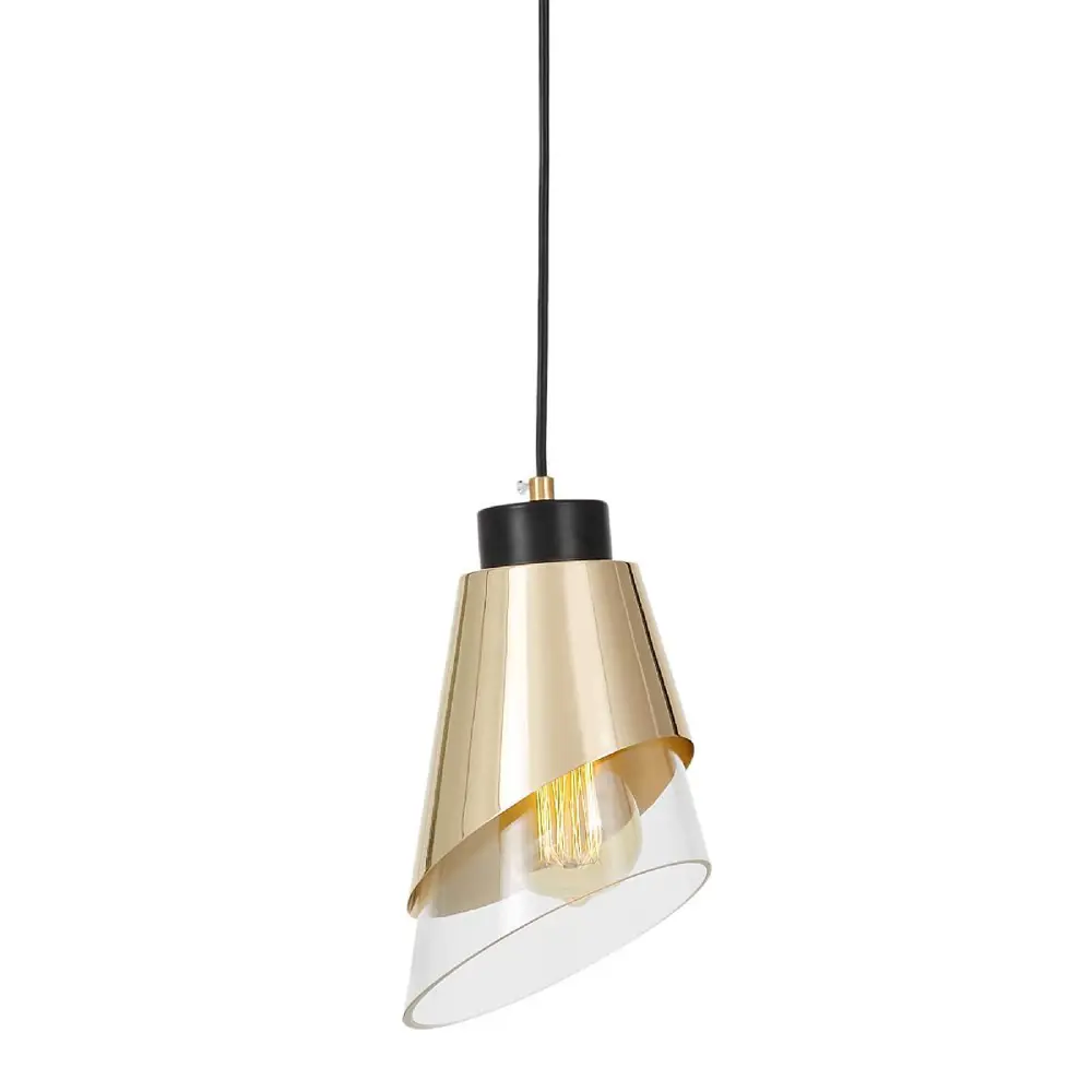 Фото Светильник подвесной Lumina Deco Fabro Ldp 7013-1 f.gd+pr 1 лампа 3 м² цвет прозрачный Фото Светильник подвесной Lumina Deco Fabro Ldp 7013-1 f.gd+pr 1 лампа 3 м² цвет прозрачный