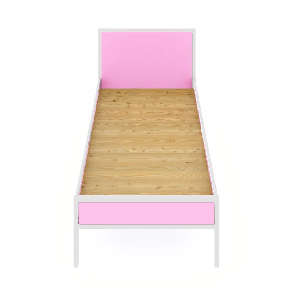 Фото 2 Кровать Solarius Komp100loft-roz-white-full 105 x 89 x 206 см сосна цвет белый Фото 2 Кровать Solarius Komp100loft-roz-white-full 105 x 89 x 206 см сосна цвет белый