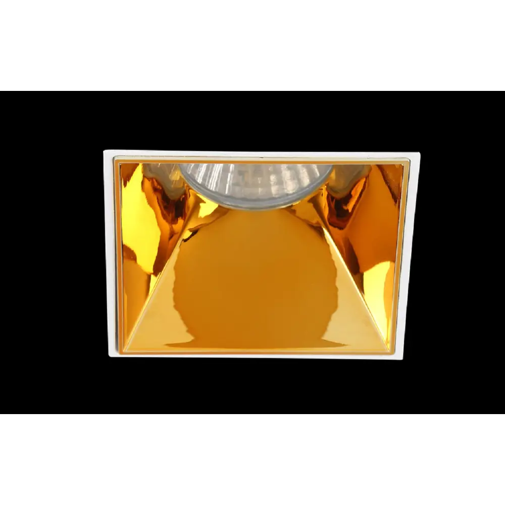 Фото 2 Светильник точечный встраиваемый Crystal Lux 051 Clt 051c1 wh-go под отверстие 7.6 мм MR16, GU10 цвет белый, золото Фото 2 Светильник точечный встраиваемый Crystal Lux 051 Clt 051c1 wh-go под отверстие 7.6 мм MR16, GU10 цвет белый, золото