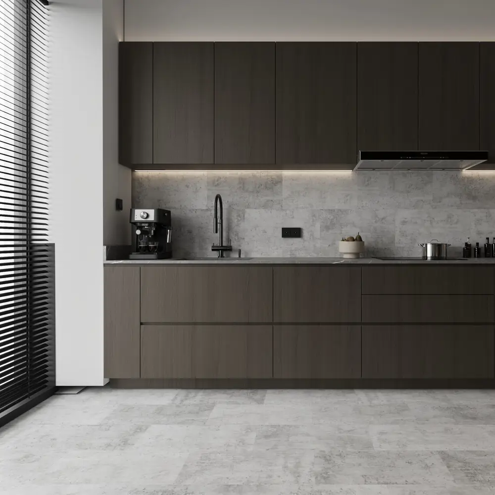 Фото 3 Кварцвиниловая плитка Novafloor Keramik 2.23м² 43 класс цвет доломит серый Фото 3 Кварцвиниловая плитка Novafloor Keramik 2.23м² 43 класс цвет доломит серый