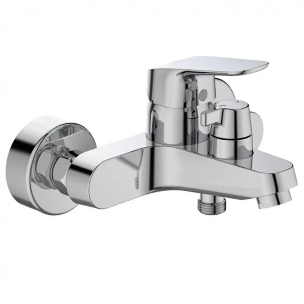 Фото 2 Смеситель для ванны Ideal Standard CERAFLEX B1740AA однорычажный цвет серебро Фото 2 Смеситель для ванны Ideal Standard CERAFLEX B1740AA однорычажный цвет серебро