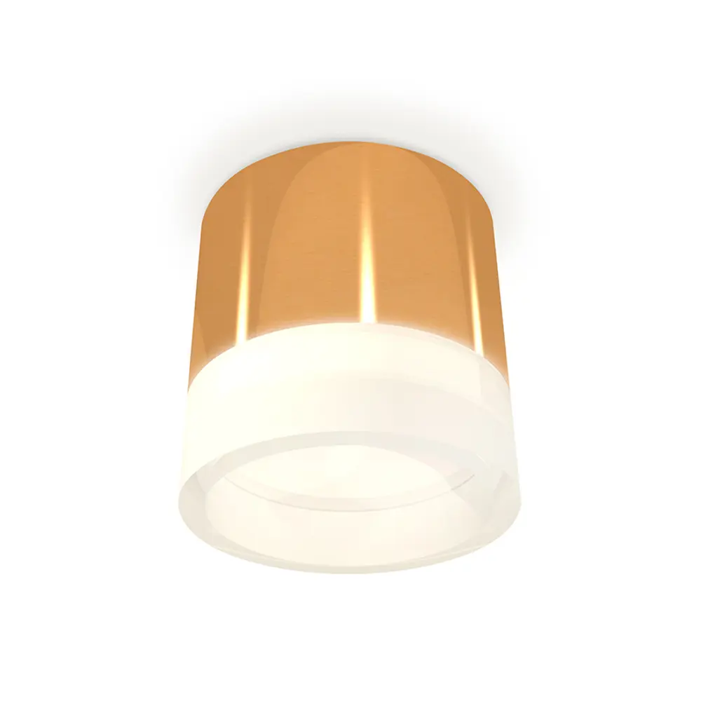 Фото Светильник точечный накладной Ambrella light Xs8121010 2 м² цвет золотистый Фото Светильник точечный накладной Ambrella light Xs8121010 2 м² цвет золотистый