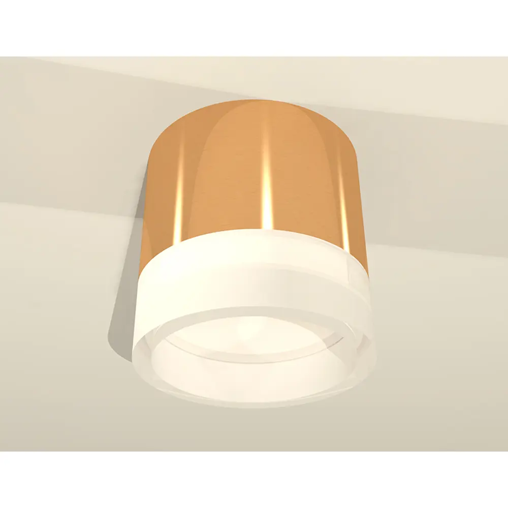 Фото 5 Светильник точечный накладной Ambrella light Xs8121010 2 м² цвет золотистый Фото 5 Светильник точечный накладной Ambrella light Xs8121010 2 м² цвет золотистый