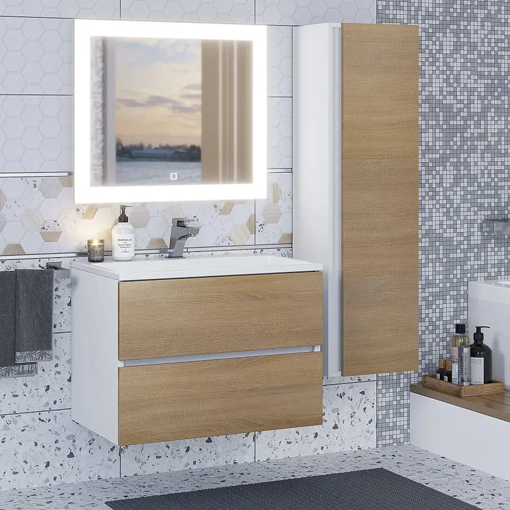Фото 3 Зеркало для ванной Uperwood Upd barsa 2920205443 с подсветкой 60x80см Фото 3 Зеркало для ванной Uperwood Upd barsa 2920205443 с подсветкой 60x80см