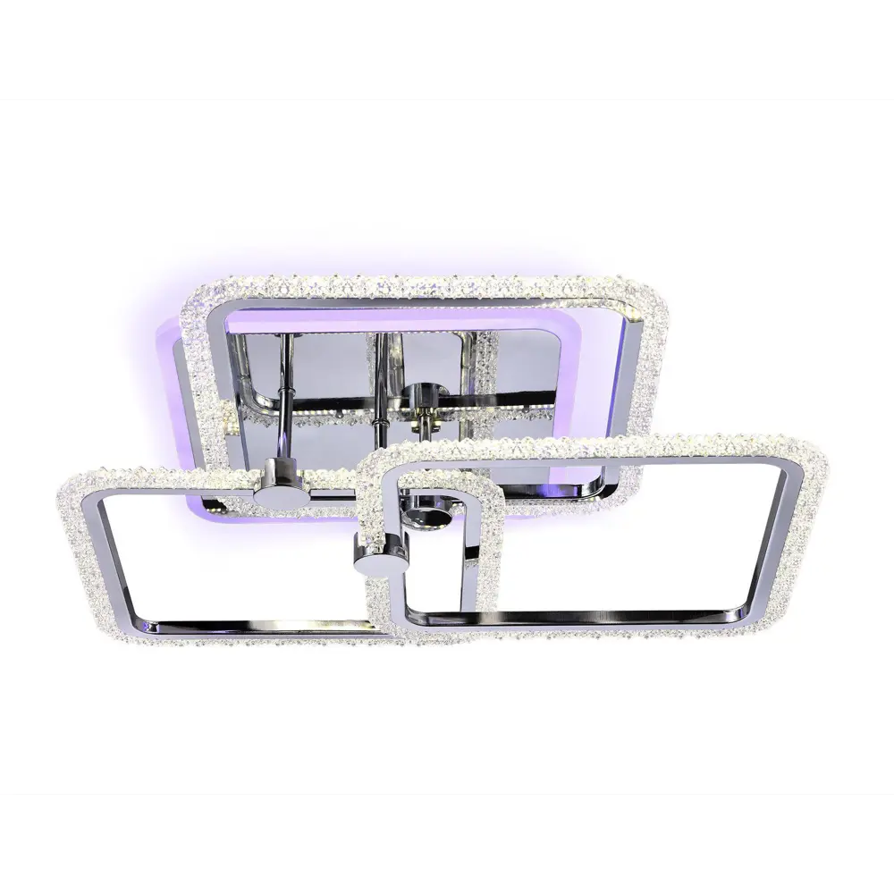 Фото Люстра потолочная светодиодная Ambrella Light FA536 с пультом управления, 2 м², цвет белый Фото Люстра потолочная светодиодная Ambrella Light FA536 с пультом управления, 2 м², цвет белый