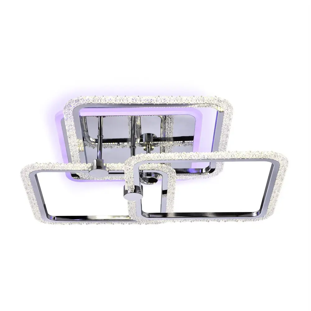 Фото 2 Люстра потолочная светодиодная Ambrella Light FA536 с пультом управления, 2 м², цвет белый Фото 2 Люстра потолочная светодиодная Ambrella Light FA536 с пультом управления, 2 м², цвет белый