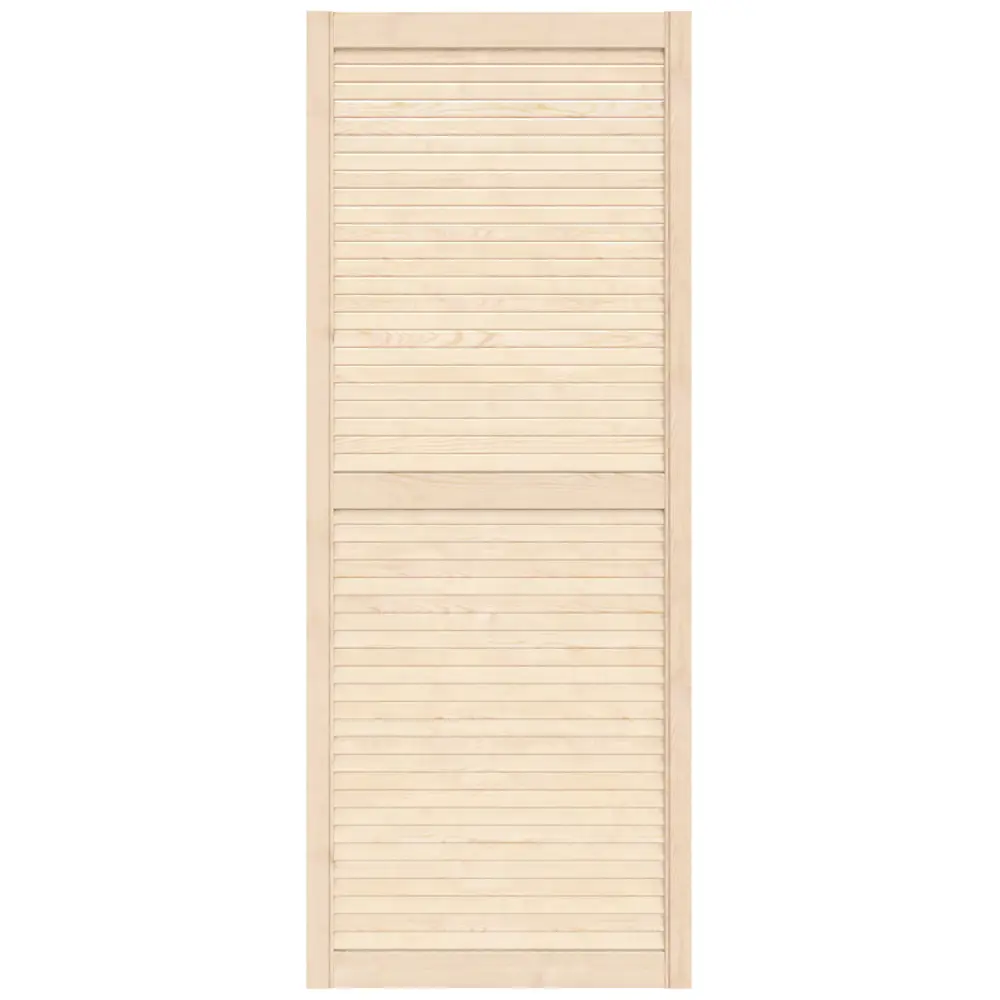 Фото Дверь жалюзийная деревянная Timber&Style 1315х544х19мм сосна Экстра Фото Дверь жалюзийная деревянная Timber&Style 1315х544х19мм сосна Экстра