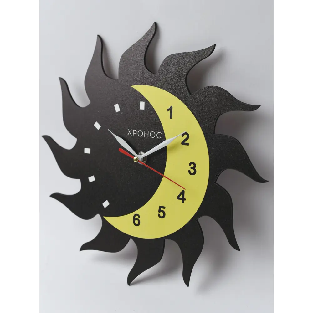 Фото 2 Настенные часы Хронос Солнце 22 30 см
