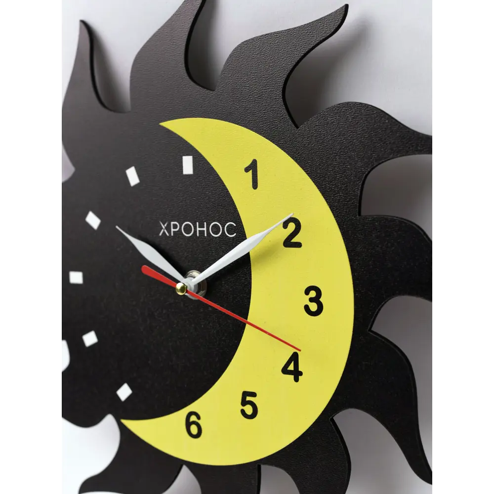 Фото 3 Настенные часы Хронос Солнце 22 30 см