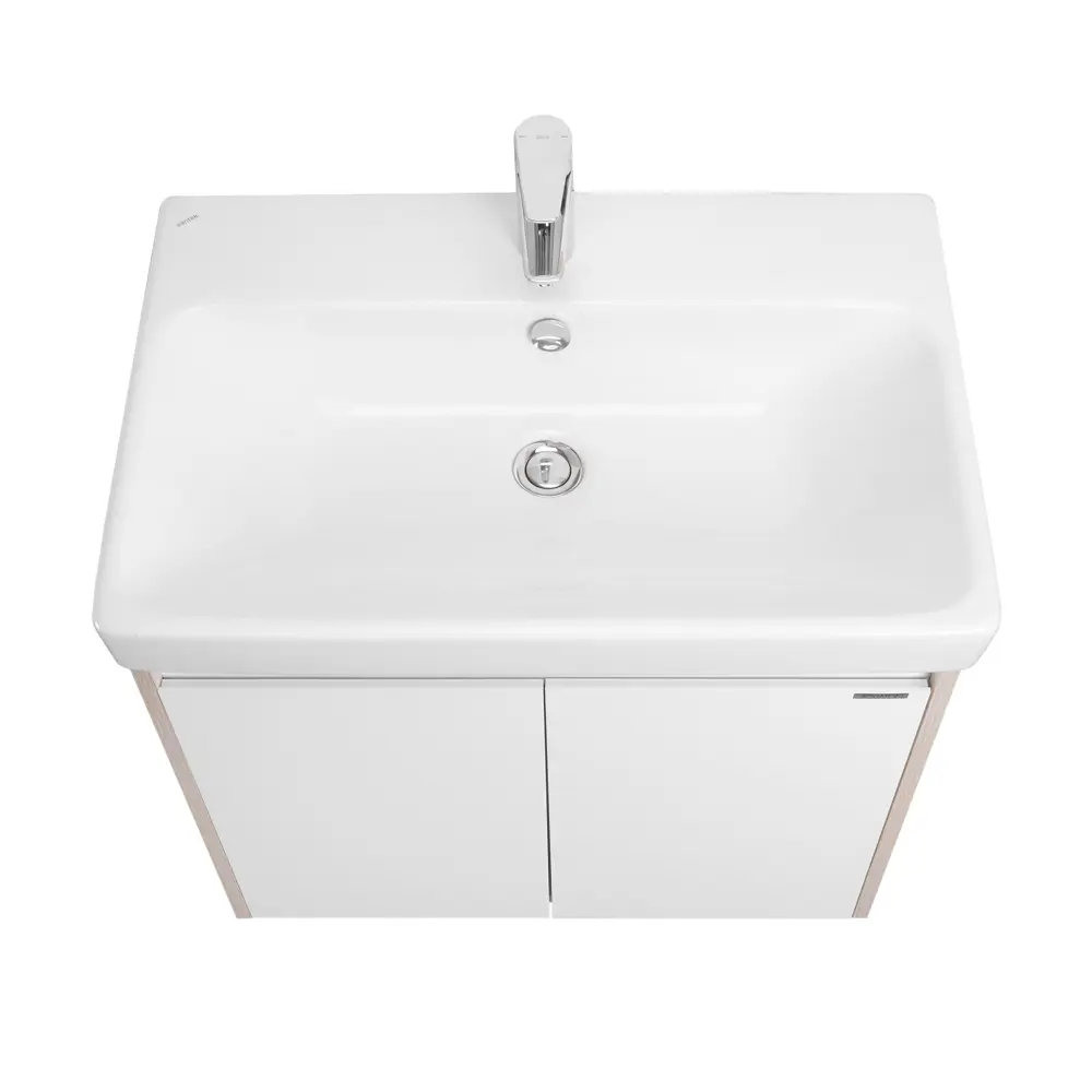 Фото 9 Тумба под раковину подвесная Aquaton 1A2789V0SDB20 63см цвет белый, с раковиной