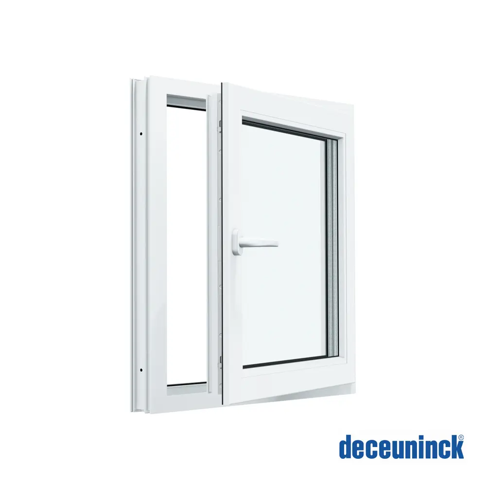 Фото 3 Окно ПВХ Deceuninck Форвард ГО 35 одностворчатое 60x70см правое двухкамерный стеклопакет ГО 35 Фото 3 Окно ПВХ Deceuninck Форвард ГО 35 одностворчатое 60x70см правое двухкамерный стеклопакет ГО 35