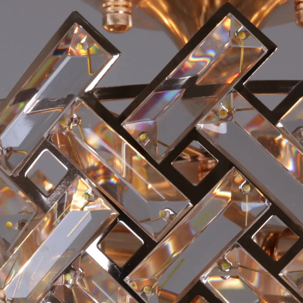 Фото 3 Люстра потолочная Reluce 09108-3.4-09 Rlc_09108-3.4-09 9 ламп 54 м² цвет золото/прозрачный Фото 3 Люстра потолочная Reluce 09108-3.4-09 Rlc_09108-3.4-09 9 ламп 54 м² цвет золото/прозрачный