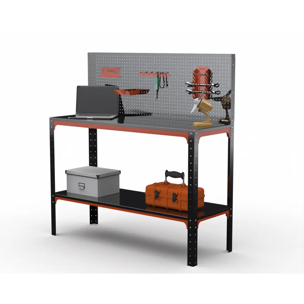 Фото 3 Стол-верстак Metalex Kit 204620 950x1100x600 мм, максимальная нагрузка до 260 кг Фото 3 Стол-верстак Metalex Kit 204620 950x1100x600 мм, максимальная нагрузка до 260 кг