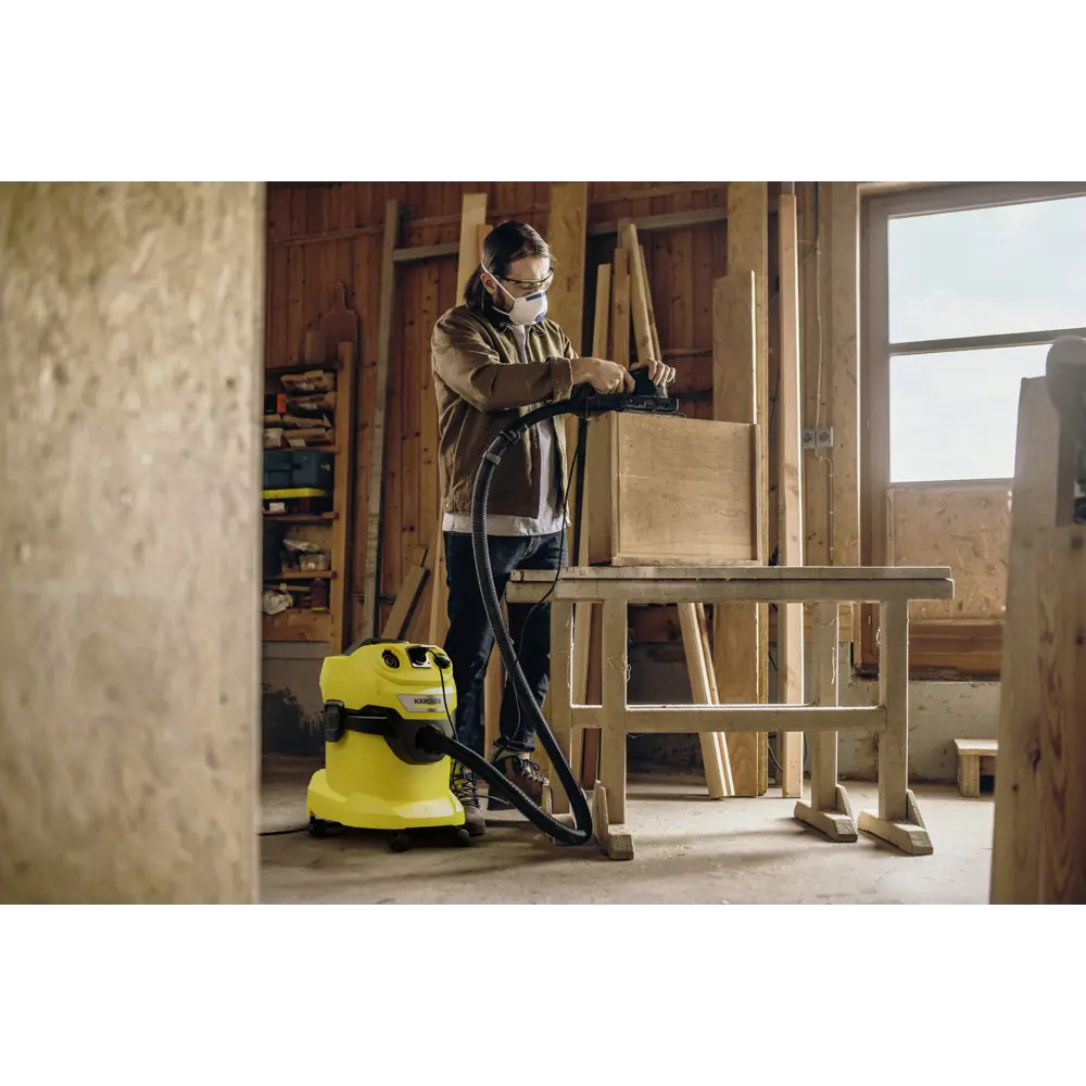 Фото 6 Пылесос строительный Karcher WD 4 P V20/5/22, 1000 Вт, 20 л Фото 6 Пылесос строительный Karcher WD 4 P V20/5/22, 1000 Вт, 20 л
