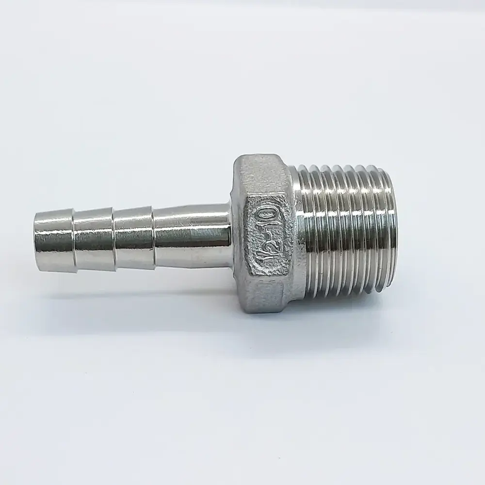 Фото 2 Штуцер для шланга Ifitting MG-FHN 1/2"x25 мм НР нержавеющая сталь Фото 2 Штуцер для шланга Ifitting MG-FHN 1/2"x25 мм НР нержавеющая сталь