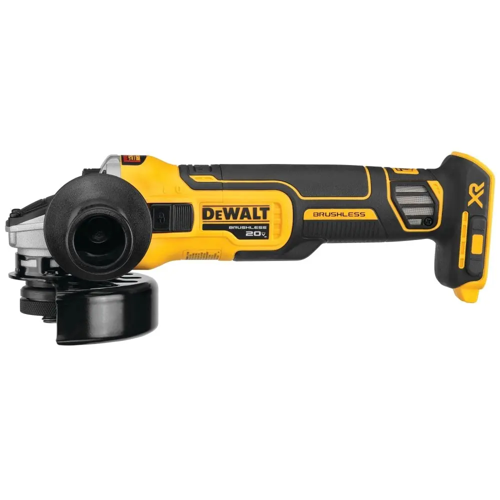 Фото 2 Угловая шлифовальная машина аккумуляторная бесщеточная Dewalt DCG405N, 20 В Li-Ion 125 мм, без АКБ и ЗУ Фото 2 Угловая шлифовальная машина аккумуляторная бесщеточная Dewalt DCG405N, 20 В Li-Ion 125 мм, без АКБ и ЗУ