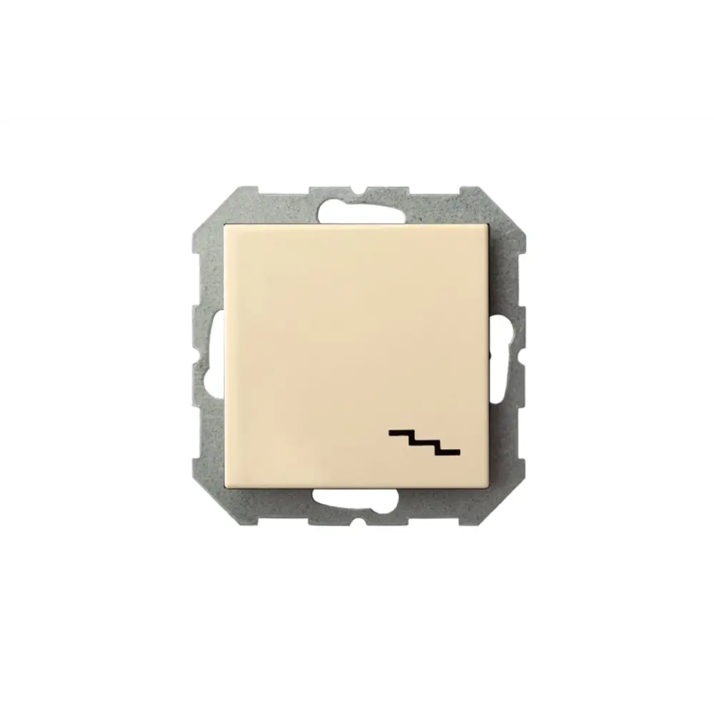 Фото Выключатель встраиваемый Liregus Epsilon IP610-001-01E/S 1 клавиша, цвет кремовый Фото Выключатель встраиваемый Liregus Epsilon IP610-001-01E/S 1 клавиша, цвет кремовый