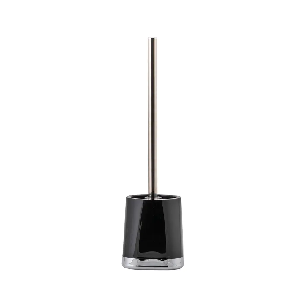 Фото Ершик для унитаза с подставкой SWENSA GLOSS SWP-1901BLK-05 цвет черный Фото Ершик для унитаза с подставкой SWENSA GLOSS SWP-1901BLK-05 цвет черный