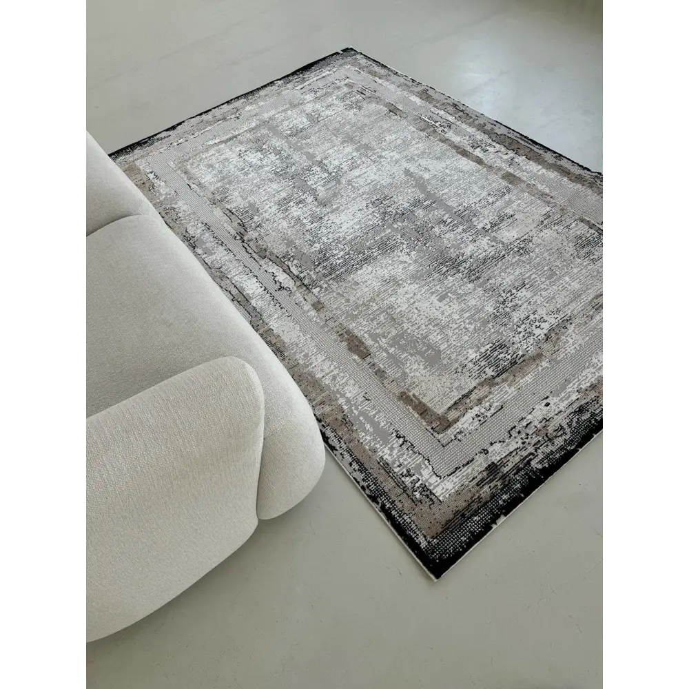 Фото 9 Ковер Laxmi Proxima Stan 4904Ivory/Grey 100x200 см полипропилен Фото 9 Ковер Laxmi Proxima Stan 4904Ivory/Grey 100x200 см полипропилен