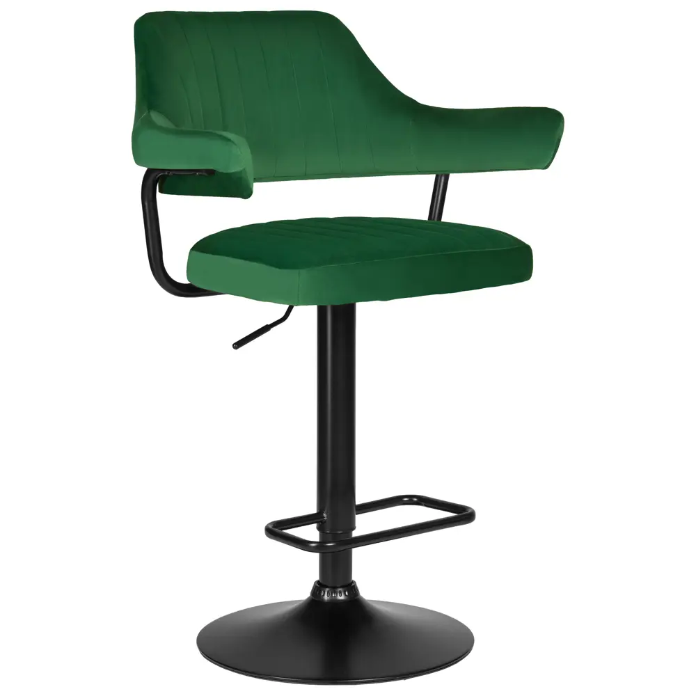 Фото Барный стул Dobrin Charly black lm-5019 61x120x54 см цвет зеленый