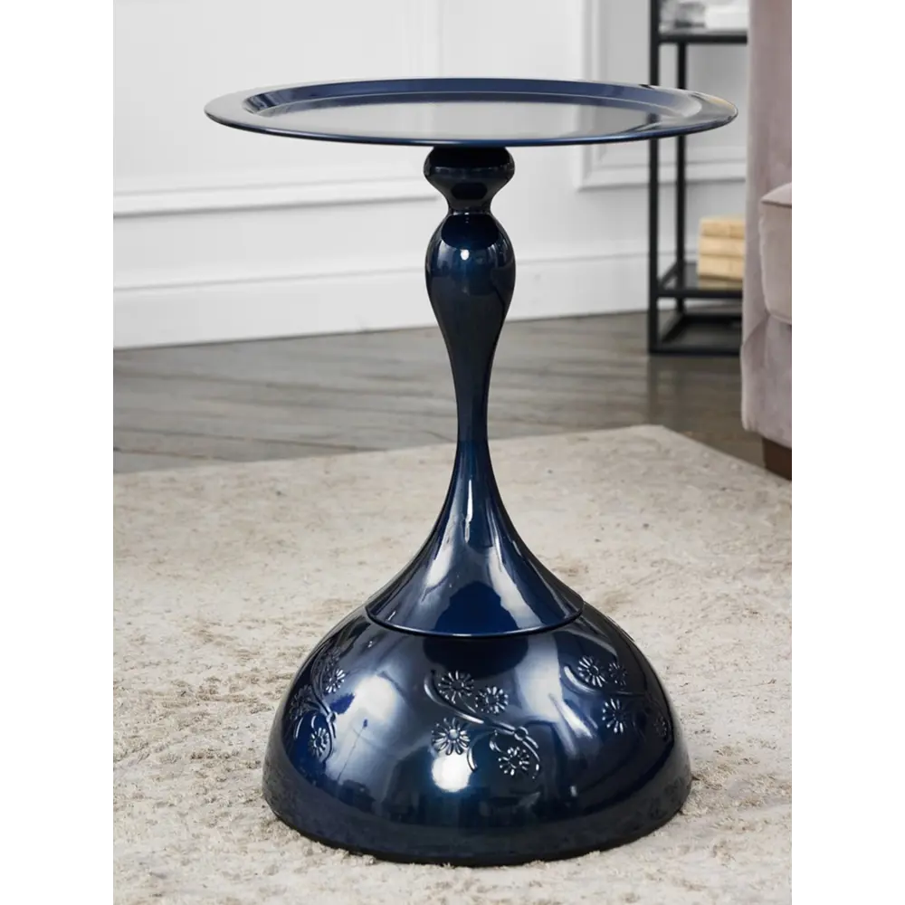 Фото 5 Стол круглый Русмаркет 42x42x57 см синий Фото 5 Стол круглый Русмаркет 42x42x57 см синий