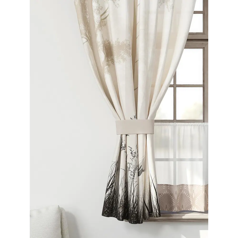 Фото 3 Комплект штор Comfy way Иномик - 14 CW705014-160 на шторной ленте 160x150 см цвет бежевый Фото 3 Комплект штор Comfy way Иномик - 14 CW705014-160 на шторной ленте 160x150 см цвет бежевый