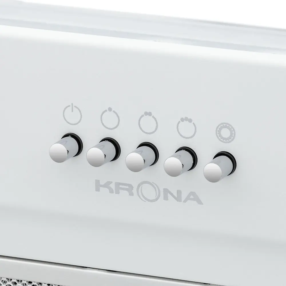 Фото 4 Вытяжка Krona Kate white pb k 60 см цвет белый Фото 4 Вытяжка Krona Kate white pb k 60 см цвет белый