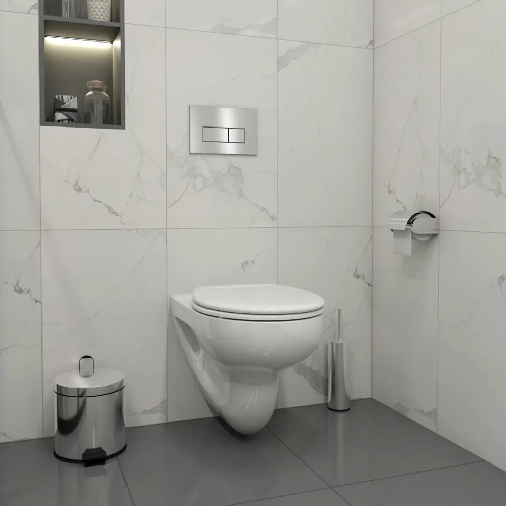 Фото 4 Комплект Teymi F13462 5 в 1 инсталляция с унитазом унитаз подвесной безободковый Hanna Pro кнопка нержавеющая сталь Фото 4 Комплект Teymi F13462 5 в 1 инсталляция с унитазом унитаз подвесной безободковый Hanna Pro кнопка нержавеющая сталь