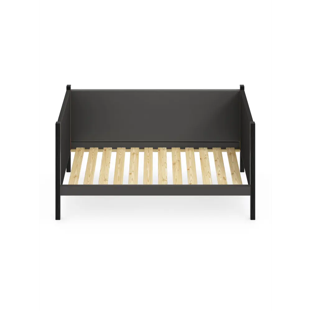 Фото 3 Кровать Solarius Тахта реечное основание temser90-170ser 100 x 101 x 180 см дерево цвет темно-серый, антрацит Фото 3 Кровать Solarius Тахта реечное основание temser90-170ser 100 x 101 x 180 см дерево цвет темно-серый, антрацит