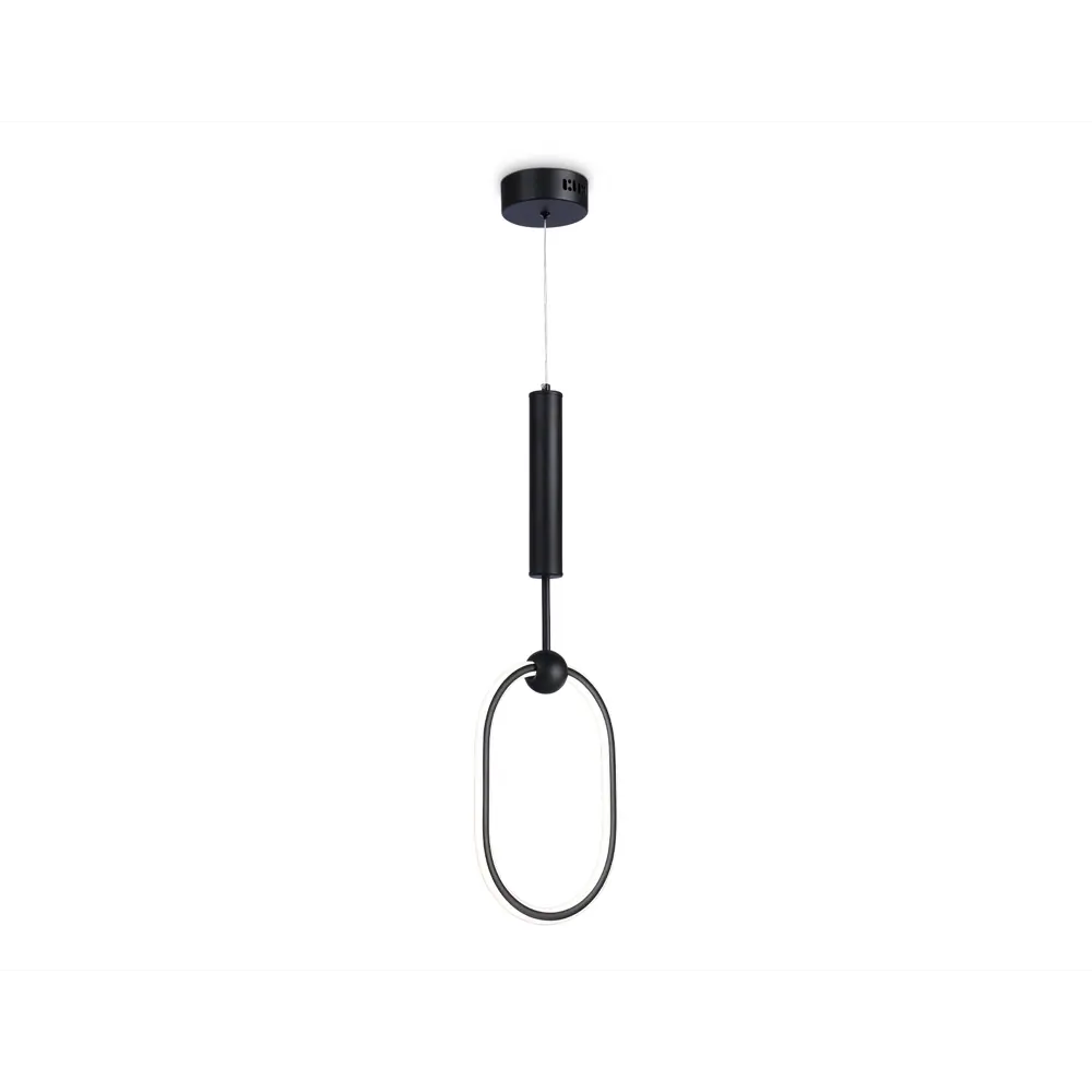 Фото Светильник подвесной светодиодный Ambrella Light Comfort с пультом управления 6 м² регулируемый белый свет цвет черный Фото Светильник подвесной светодиодный Ambrella Light Comfort с пультом управления 6 м² регулируемый белый свет цвет черный
