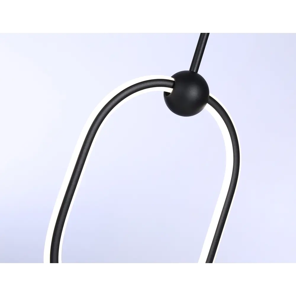 Фото 7 Светильник подвесной светодиодный Ambrella Light Comfort с пультом управления 6 м² регулируемый белый свет цвет черный Фото 7 Светильник подвесной светодиодный Ambrella Light Comfort с пультом управления 6 м² регулируемый белый свет цвет черный